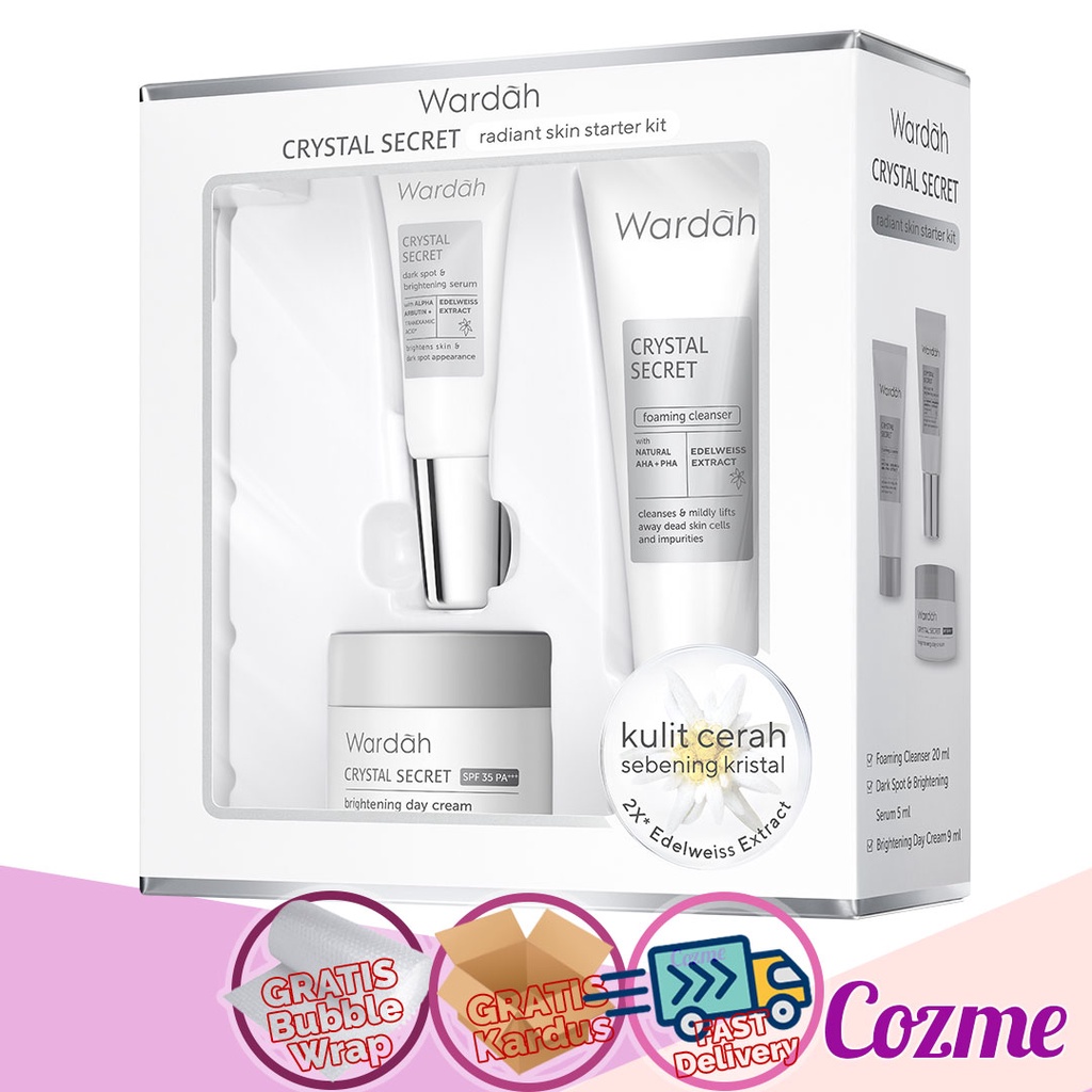 WARDAH Crystal Secret Radiant Skin Starter Kit