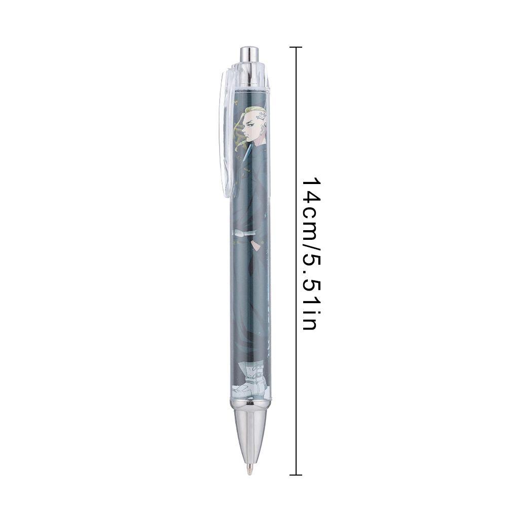 Nanas 0.5mm Bolpoin Tahan Lama Kreatif Alat Tulis Cosplay Anime Signature Pen