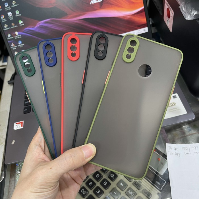 REALME 3 PRO PREMIUM BUMPER HYBRID DOVE CASE BAHAN ANTI PECAH