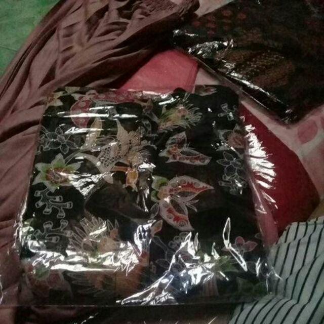 Batik Couple_maora Sania Ruffle Batik Couple Ori Ndoro Jowi Dnt Garansi Termurah