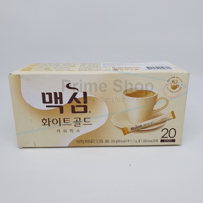 

Minuman Kopi Instan Maxim White Gold Coffee kemasan kecil