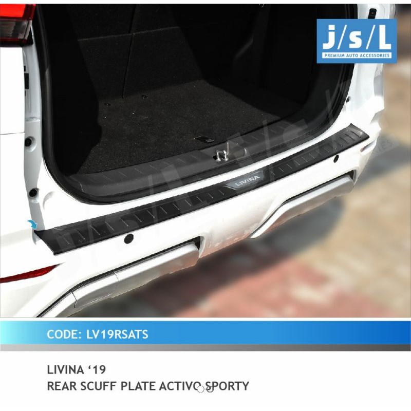 sillplate belakang all new Livina 2019 activo sporty jsl