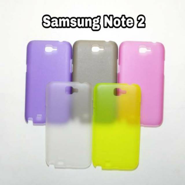 Murah Casing Case Cover Transparan Samsung Galaxy Note 2 N7100