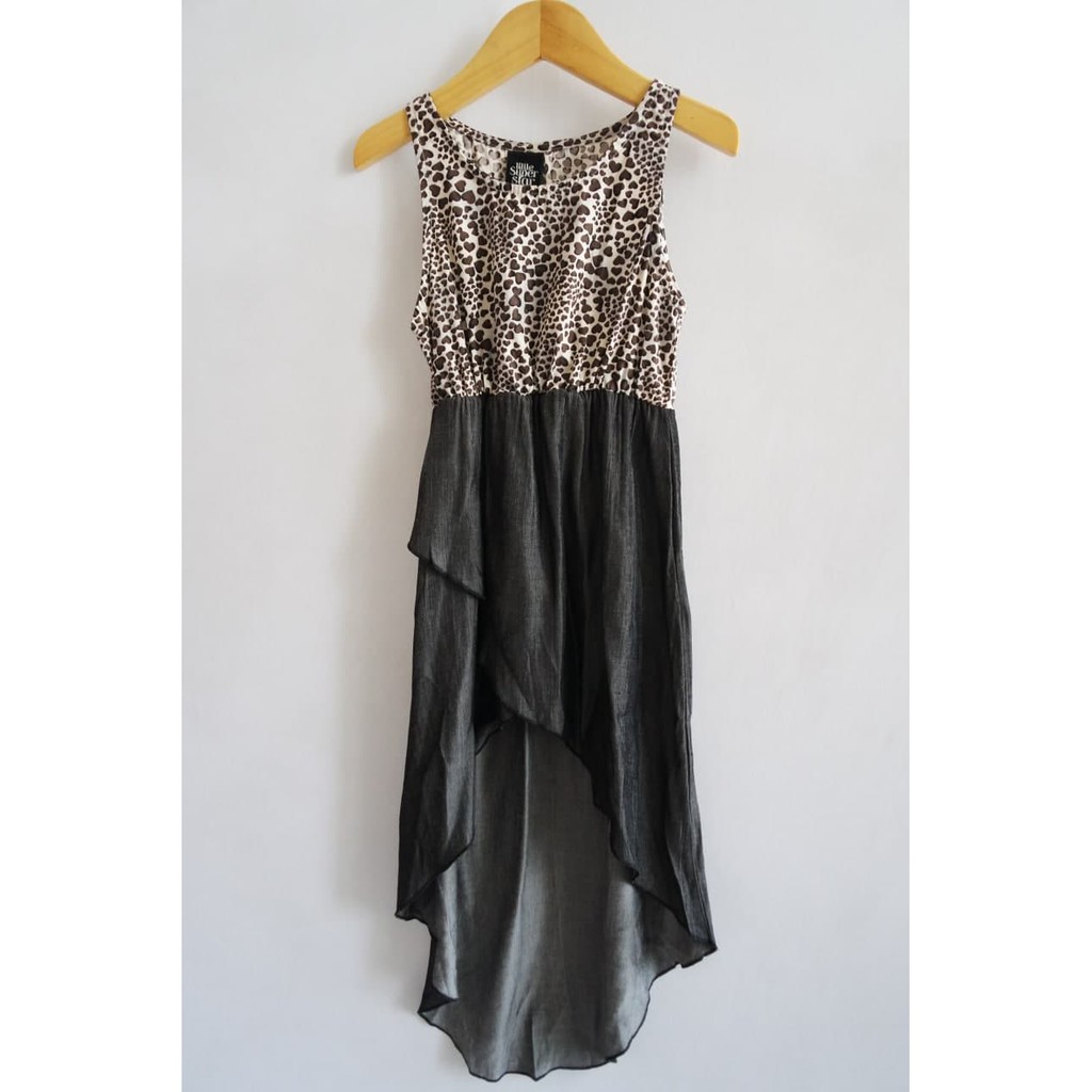 Dress Anak / Leopard Maxi Dress / Dress Anak Motif Leopard