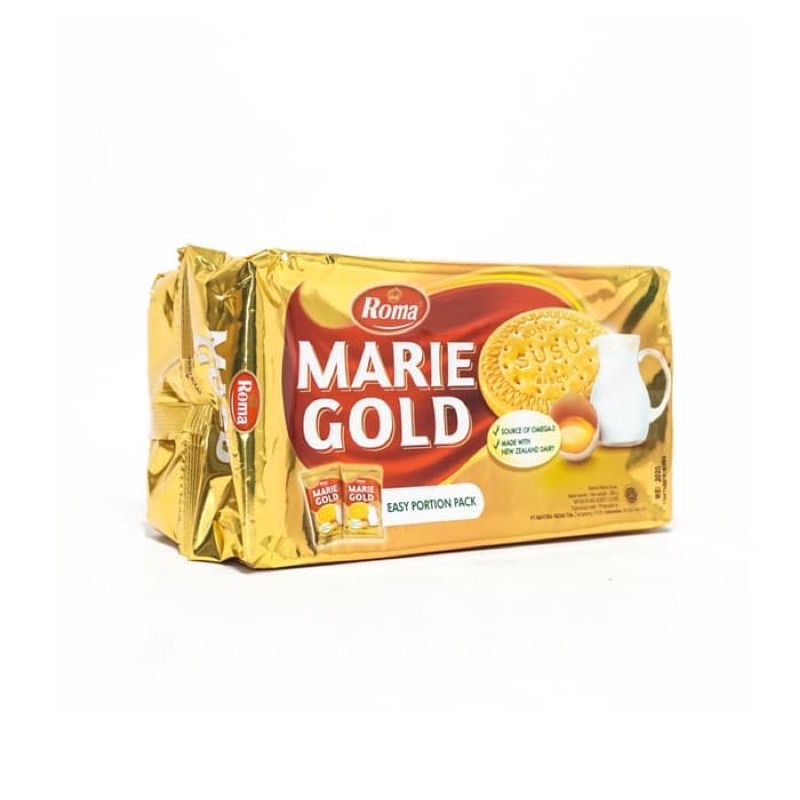 

ROMA MARIE GOLD 220 GR ( isi 10 x 22gr )