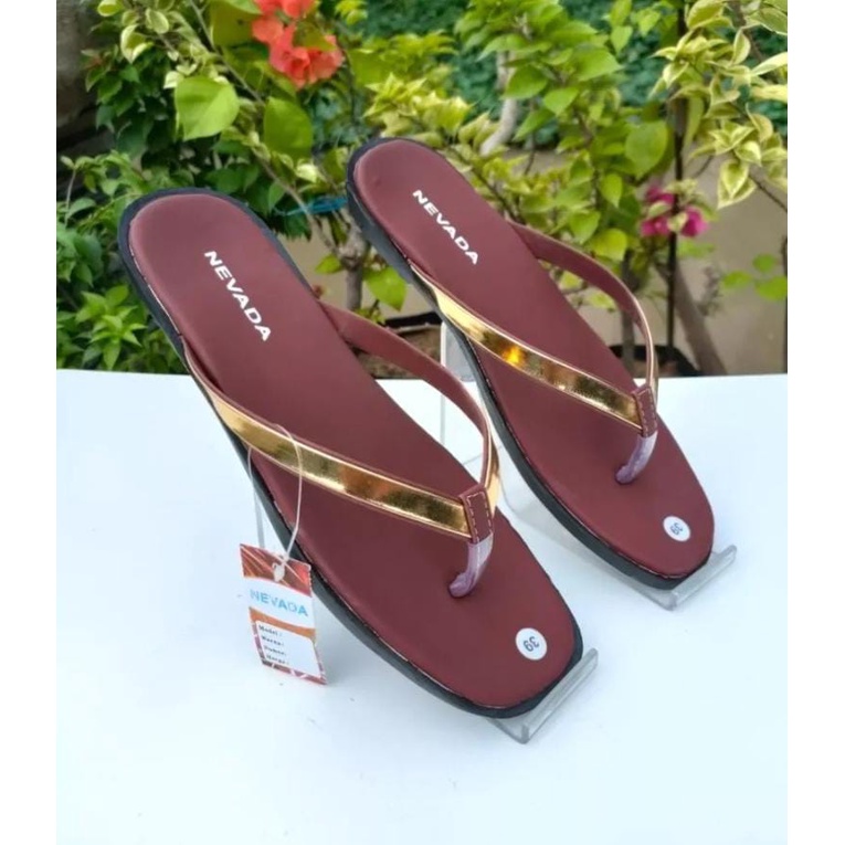 Sandal Wanita Sandal Jepit Wanita Nevada Sandal Mewah Sandal Wanita Terbaru