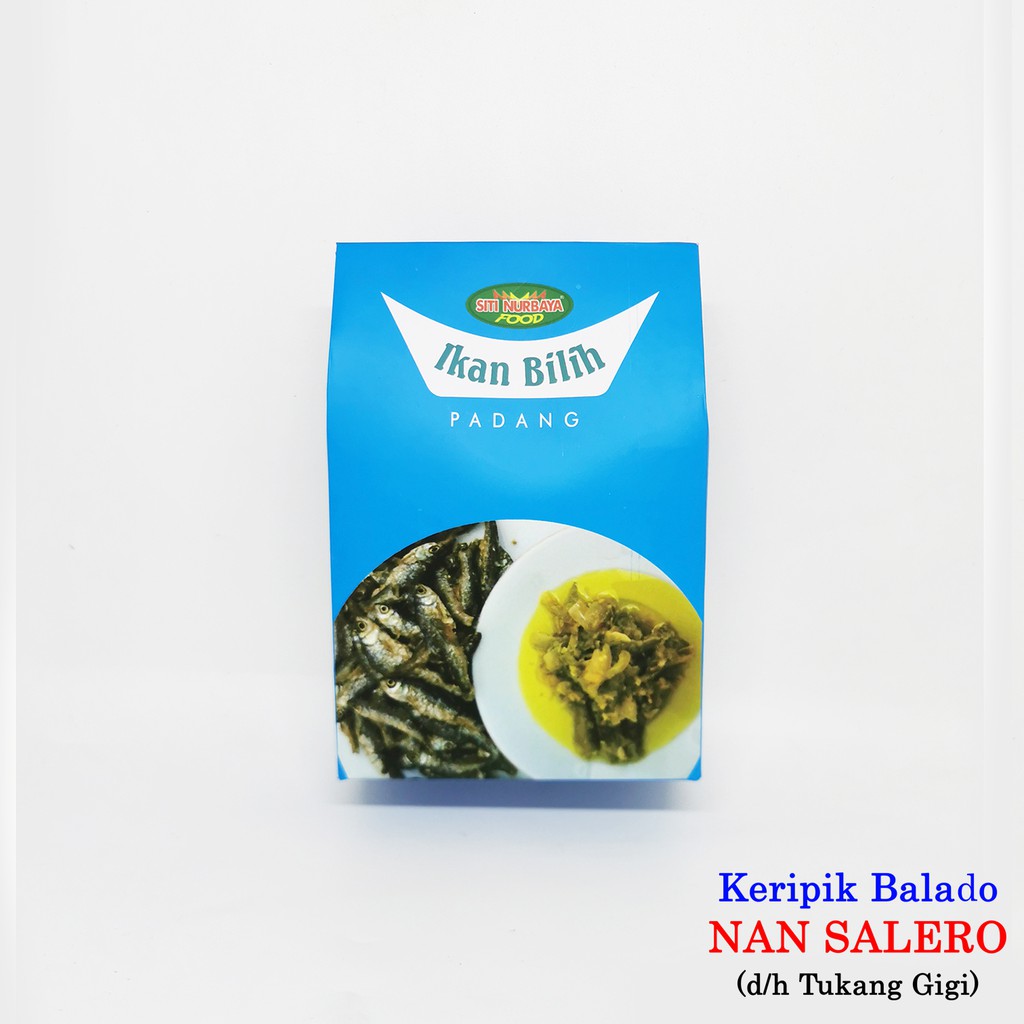 

Ikan Bilih Cabe Hijau/Ijo Siti Nurbaya