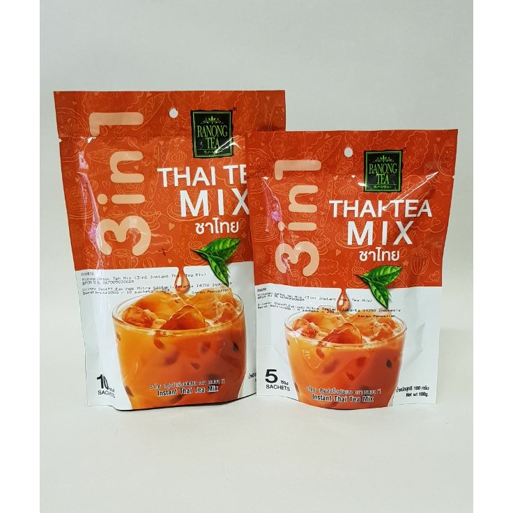 

Ranong Tea Thai Tea Mix isi 10 sachets @ 20 gr