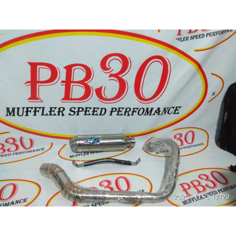 knalpot racing klx crf kolong bawah