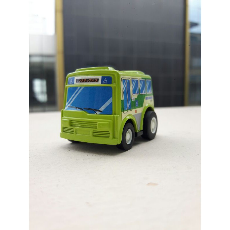Diecast bus kecil hijau BA 2313 bus diecast