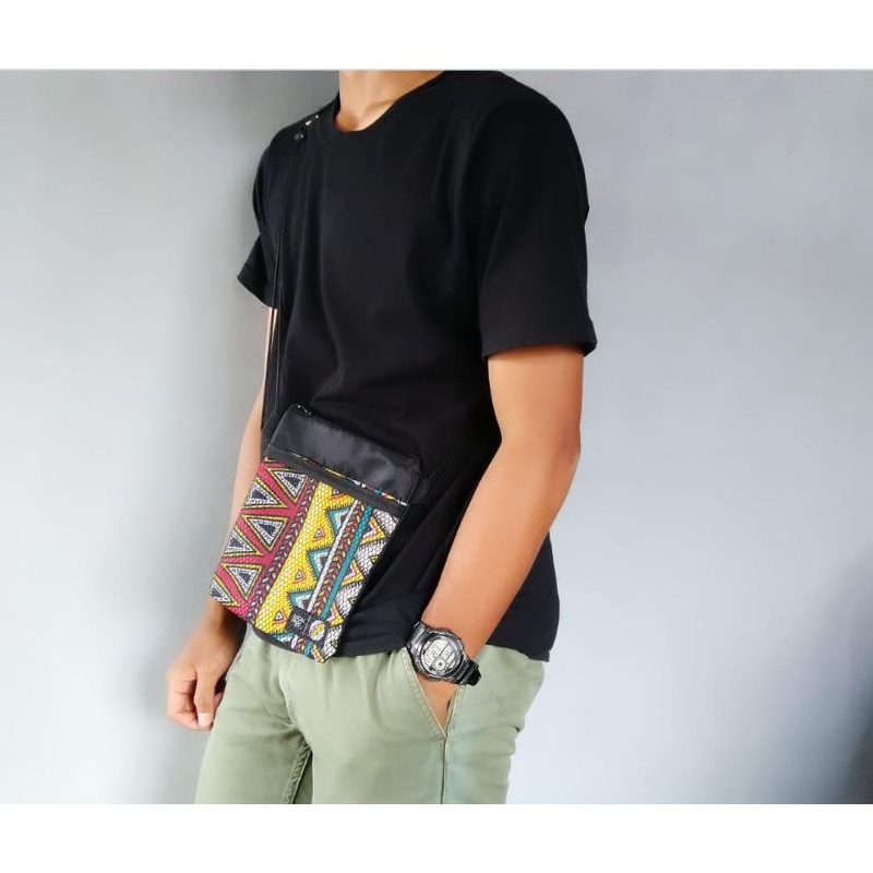 SLINGPOUCH | TAS BAHU | simple | TAS SELEMPANG | UNIK | SLINGBAG PRIA DAN WANITA