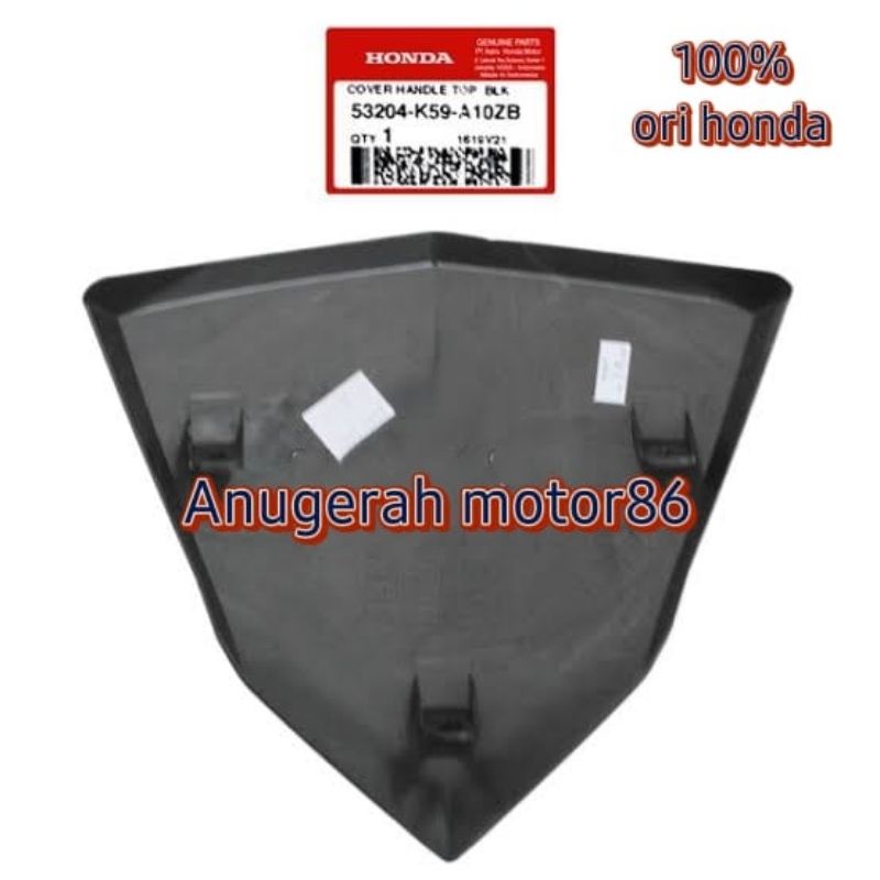53204-K59-A10ZB visor batok depan vario 125 vario 150 led 2015-2017 ori honda AHM