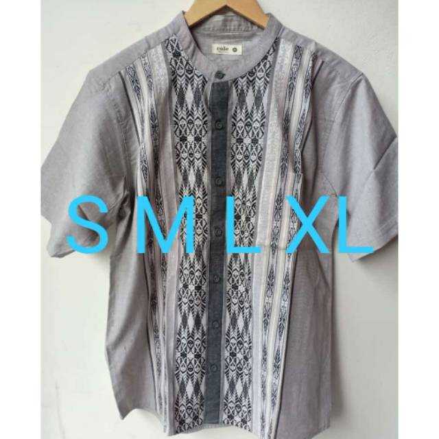 Baju Koko Cole Pria Cutting Label