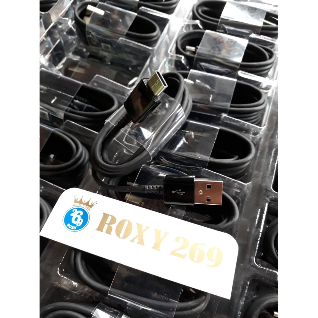 promo KABEL DATA Carger Charger Hp Samsung A520 A5 2017 ORI NEW 2A 2 Ampere Fast Charging - Travel C