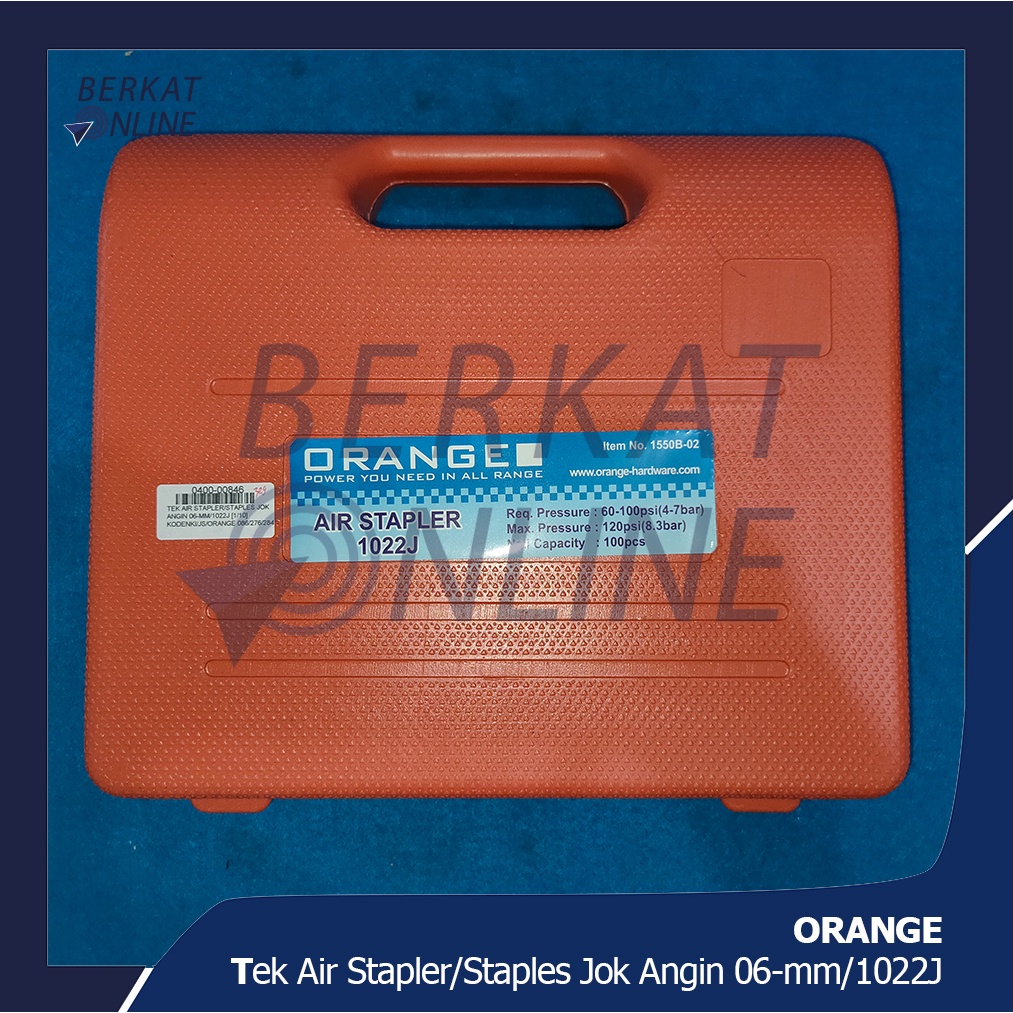 

ORANGE Tek Air Stapler/Staples Jok Angin 06-mm/1022J