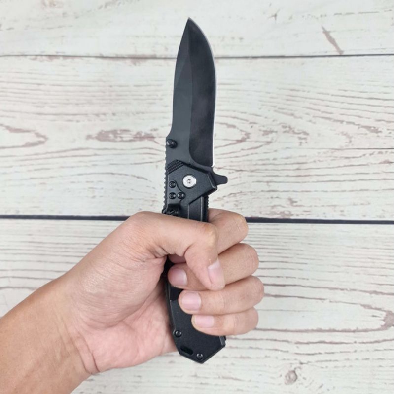 PEGASI Pisau Lipat Tactical Folding Knife Survival Camping EDC