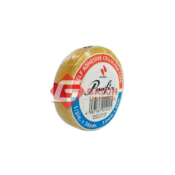 

Panfix Stationary Tape / Selotip / Solasi / 1/2 Inchi X 36 Yard