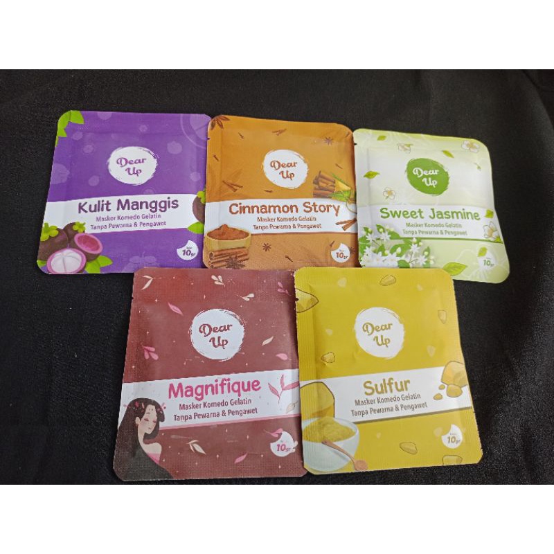 Masker komedo gelatin BPOM