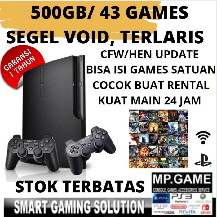 [Game/Console] Ps3 Slim Cfw 320Gb Full Games Terbaru (Playstation 3)