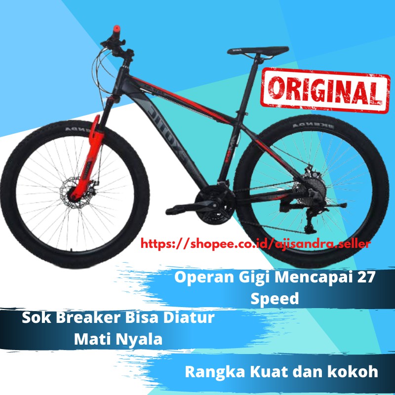 Bike Sepeda Lipat Federal Mountain Bike Bicycle MTB Import SepedaCowok Gunung Perlengkapan Olahraga