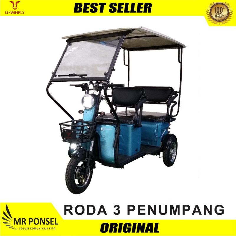 SEPEDA MOTOR UWINFLY RODA 3 U WINFLY RODA 3 PENUMPANG FAMILY