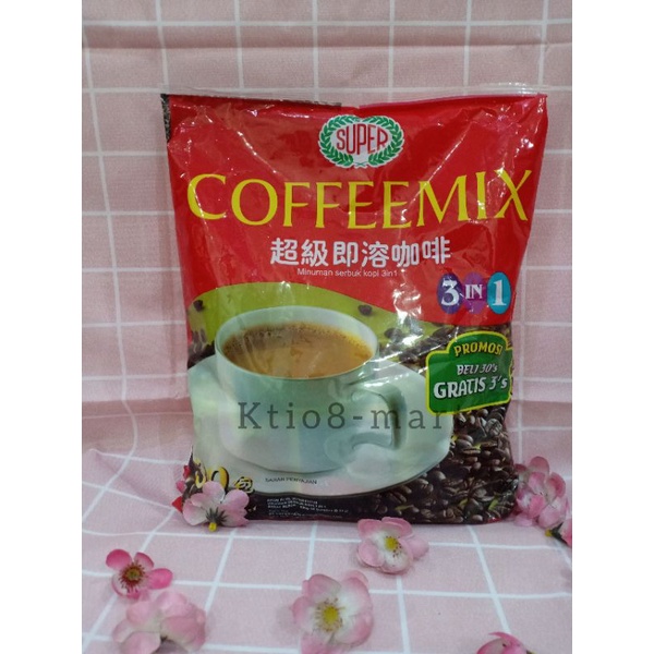 

SUPER Coffeemix 3in1 30 sachet/Made in Singarore/Import