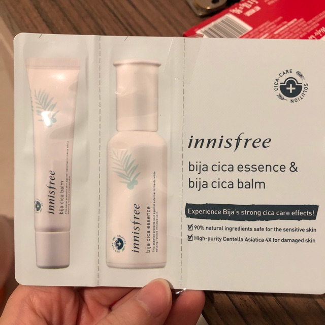INNISFREE BIJA CICA ESSENCE & BIJA CICA BALM SAMPLE SET