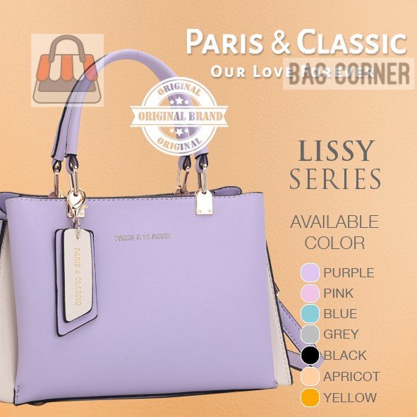 BagCorner - Tas Selempang Pesta Wanita Branded Original Kekinian Import Terbaru Merek Paris & Classi