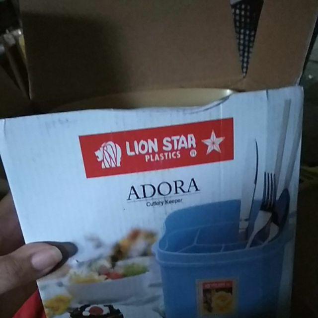 Tempat Sendok Adora Merk Lion Star :: Tutup Bening