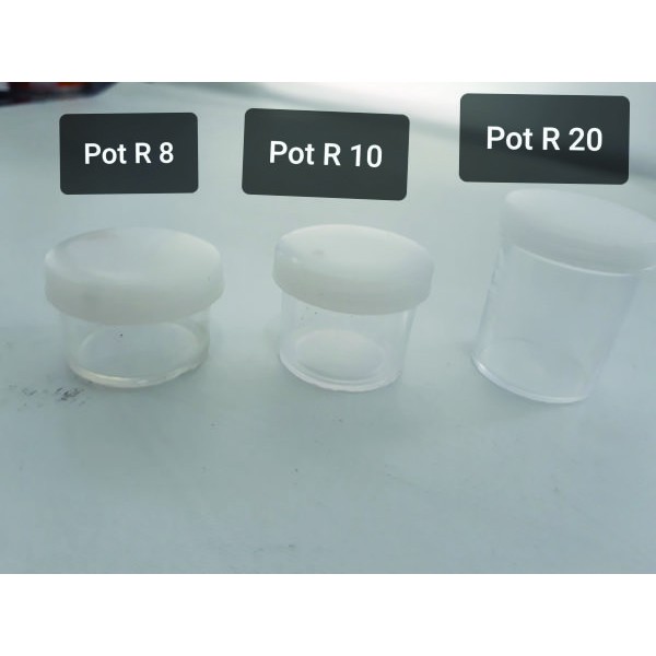 Pot Obat/Pot Salep/Pot Urine dahak per pack isi 100 pcs