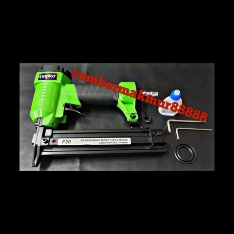 air nailer gun tekiro f30 mesin paku tembak angin