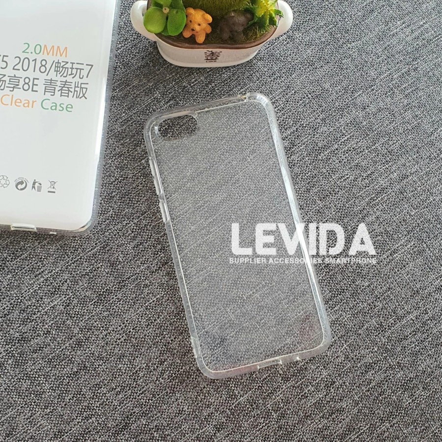 SOFTCASE CLEAR HD PREMIUM HUAWEI Y5 2018 - GA