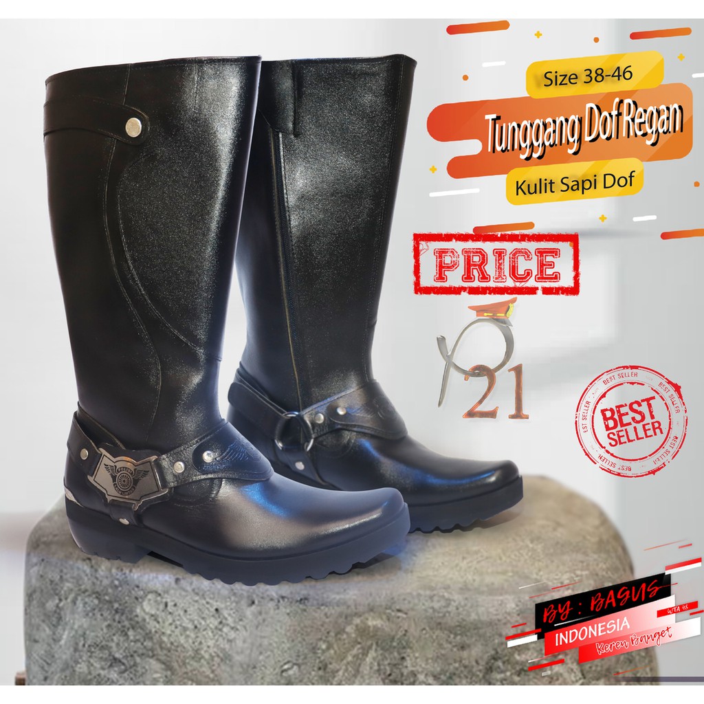 SEPATU PRIA TUNGGANG DOF REGAN P21