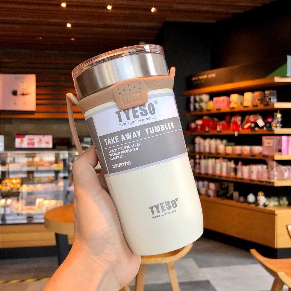 TD - DPR TYESO Botol Minum Mug Tumbler Thermos Stainless Steel 532ml - TS-876