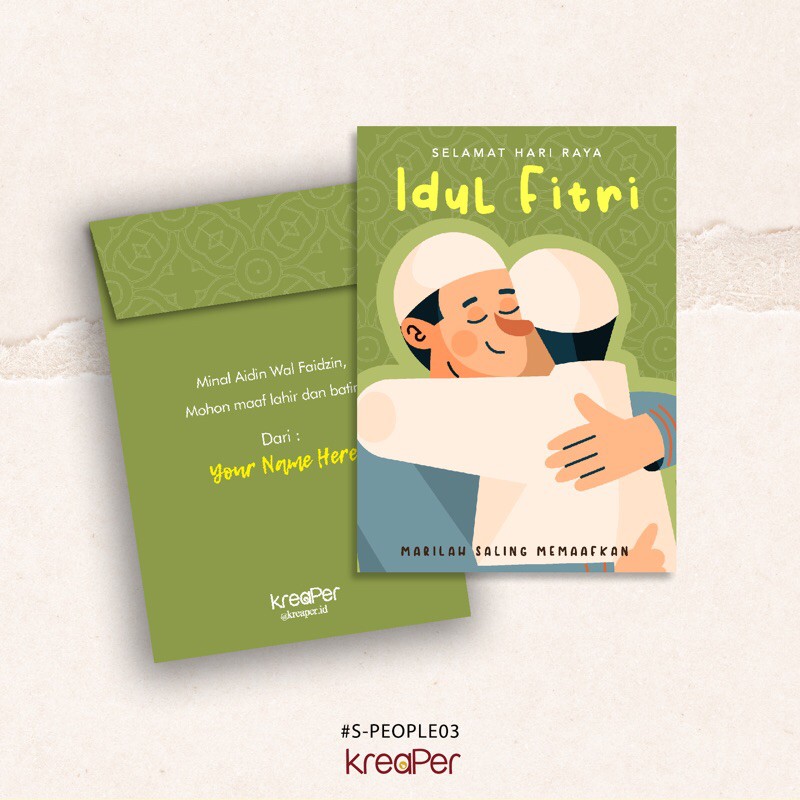 

AMPLOP LEBARAN IDUL FITRI 2021 SMALL (Kode: S-PEOPLE03)