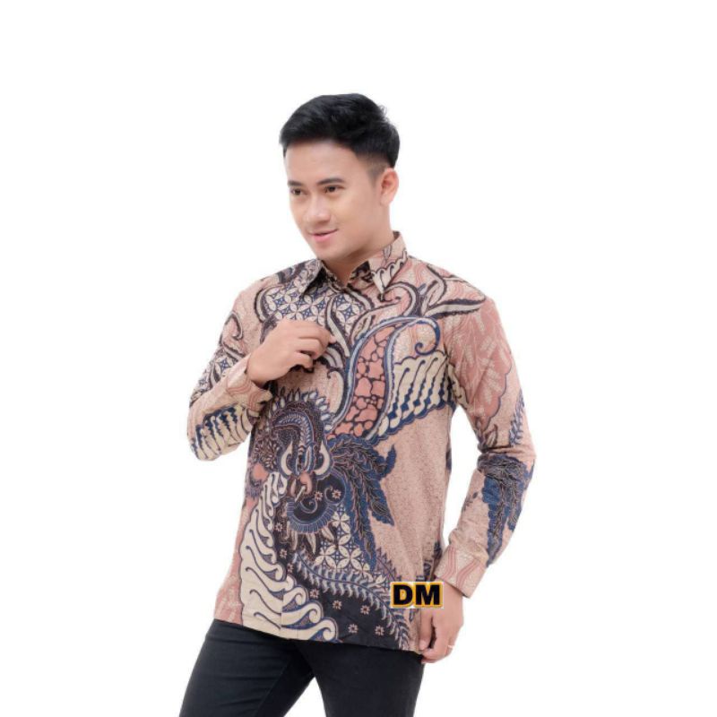 KEMEJA BATIK PRIA LENGAN PANJANG