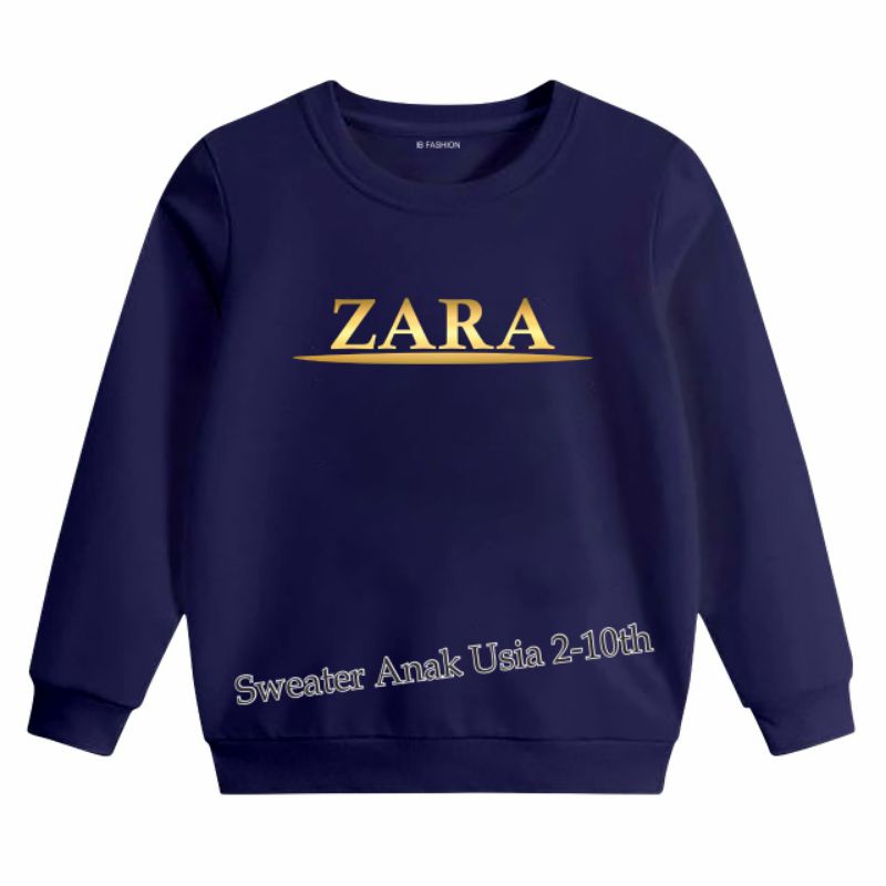 ((IB))SWEATER ANAK2 UNISEX/Z4R4 DIGITAL SABLON