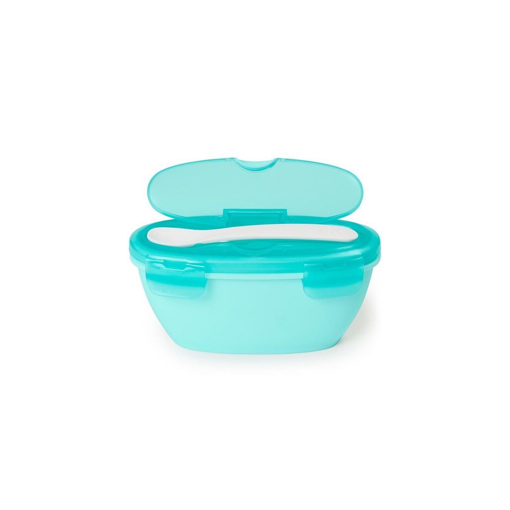 Skip Hop Easy Serve Travel Bowl and Spoon Set