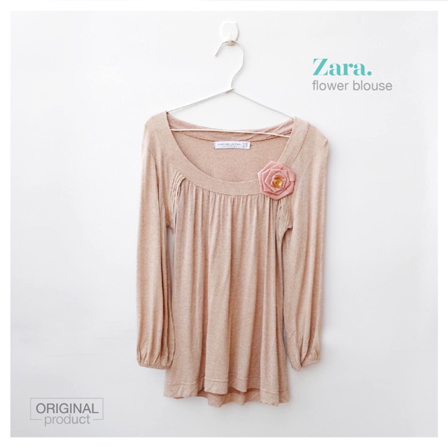 Zara Flower Blouse (ori)