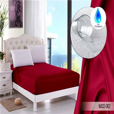 SPREI WATERPROOF SEPREI ANTI AIR OMPOL UKURAN VARIATIF-1