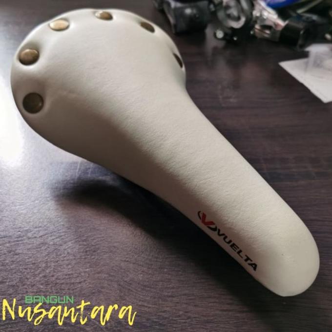 Terbaik Baru Saddle Sadel Sam Moanie Vuelta Fixie Sepeda Lipat Mtb White Terbaik