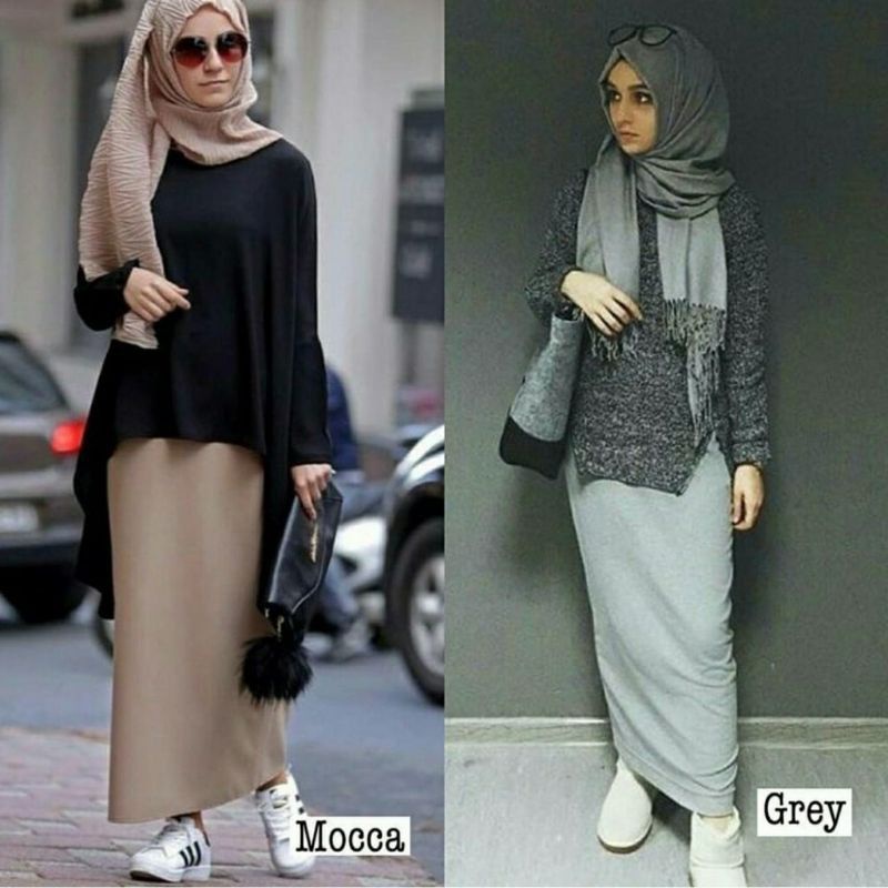 ROK SEPAN SCUBA PREMIUM/ROK WANITA UNTUK KERJA/UNTUK REMAJA-2