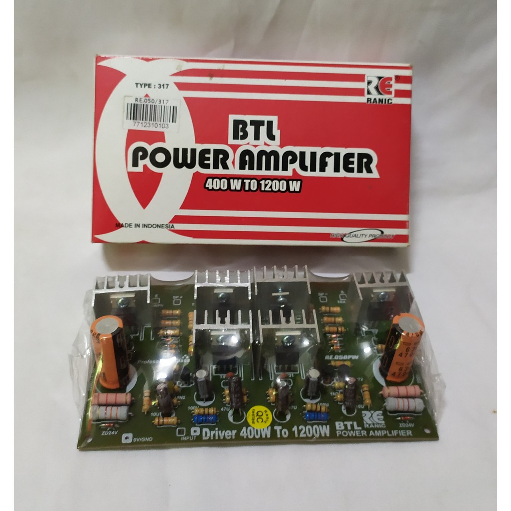 Kit Ranic Kit Power Amplifier BTL 400W To 1200W-RE.050/317