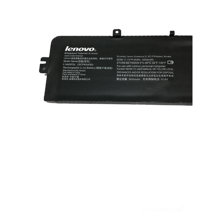 Baterai Laptop Lenovo Ideapad 700 R720 Y700-14ISK Y520-15IKB L14M3P24