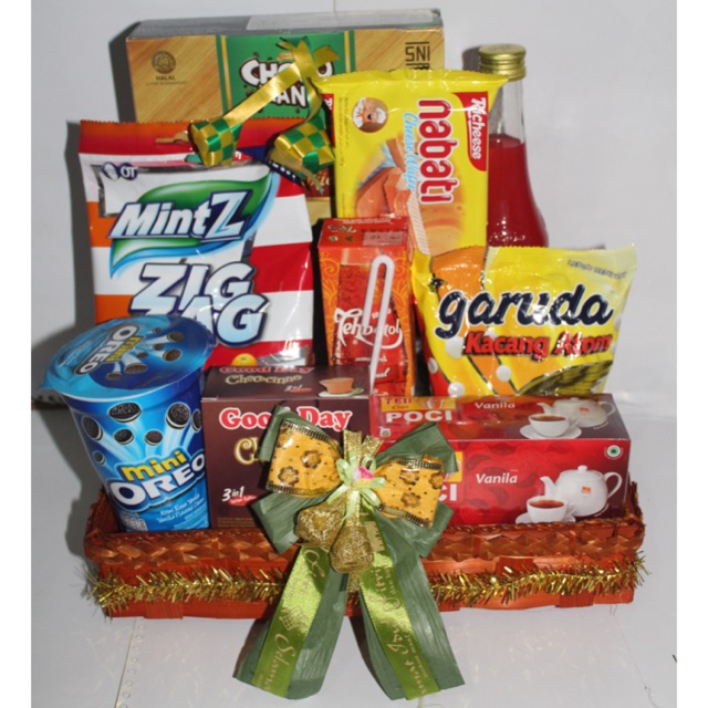 

Parcel Snacks Lebaran/Imlek/Natal/Tahun Baru Rp 175.000