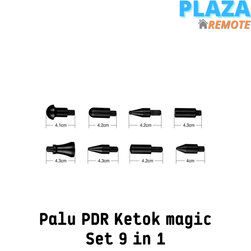 Palu perbaikan penyok mobil PDR Ketok Magic Set 9 in 1