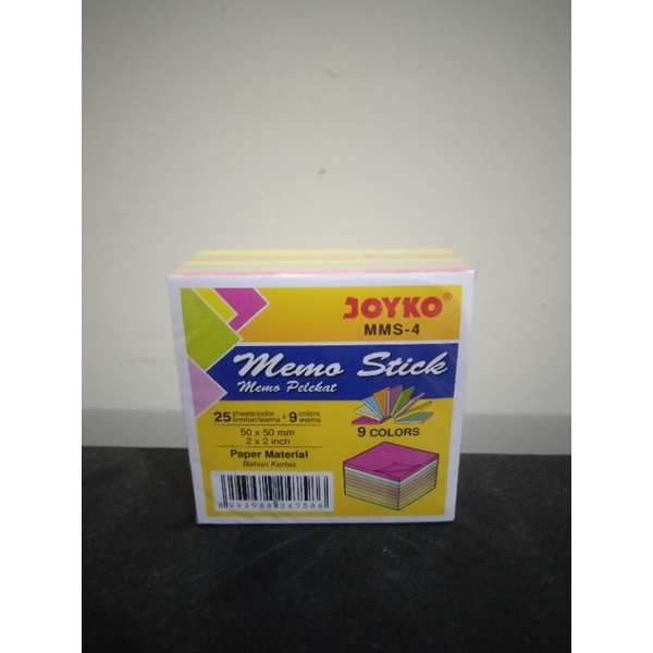 

memo sticker joyko per pak isi 25 lembar