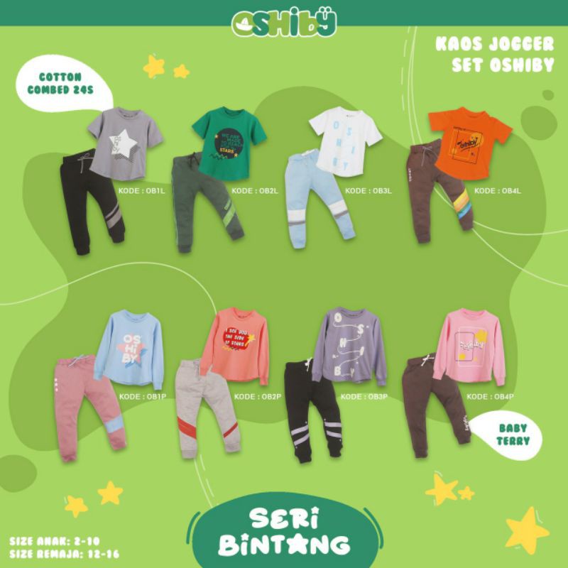 

Set Oshiby series Bintang