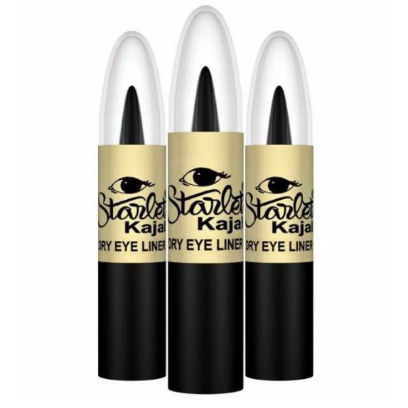 ^ KYRA ^ Starlet Kajal Dry Eyeliner Khas Arab Warna Hitam