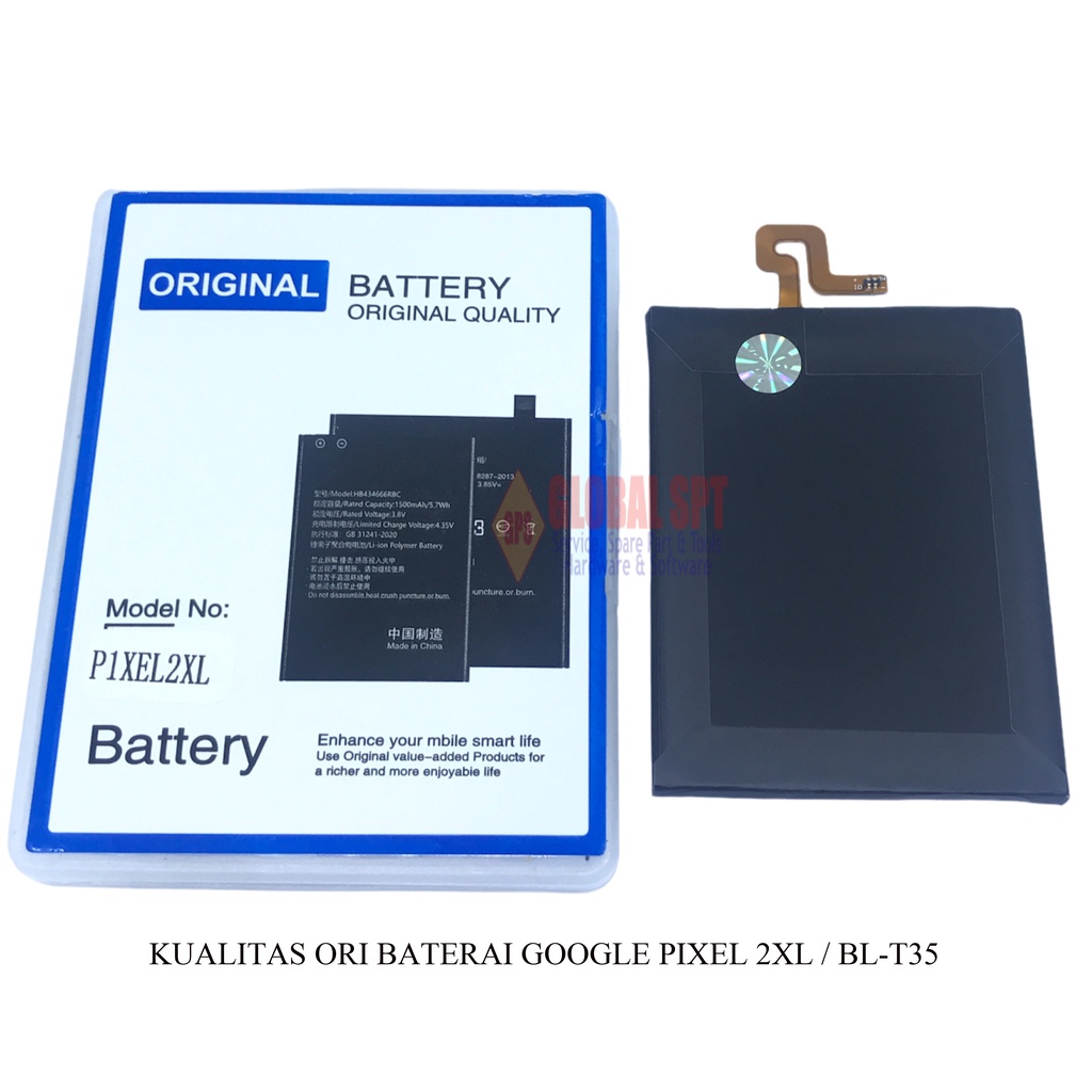 KUALITAS ORI / BATERAI GOOGLE PIXEL 2 XL / BATERE BL-T35 / BATRE